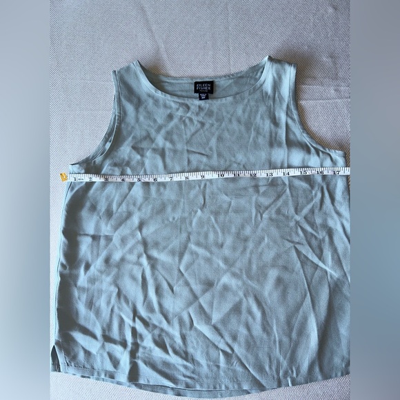 Eileen Fisher Women's Gray Muscle Tee - Picture 4 of 5